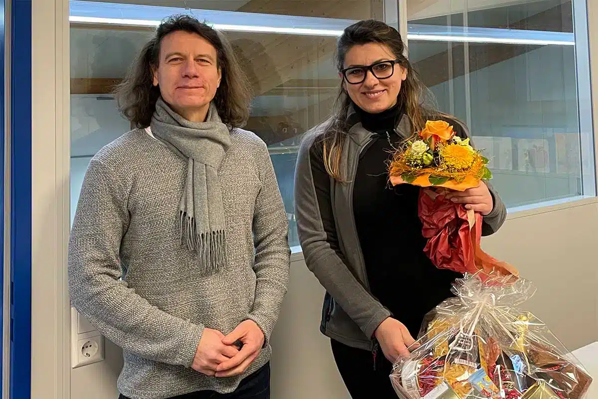 Aleksandra Milovanovic - 10 jähriges Firmenjubiläum bei der HO-MA